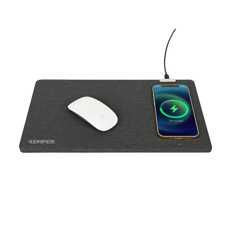 wireless charging mouse pad catch all
