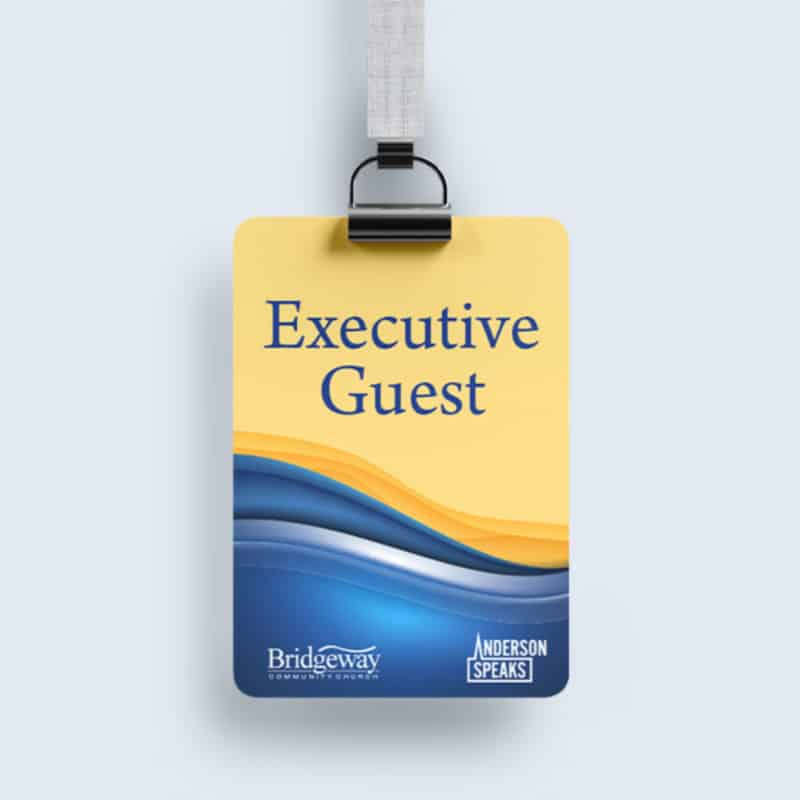 branded event guest badge