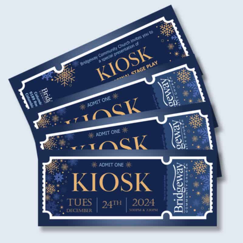 branded event tickets