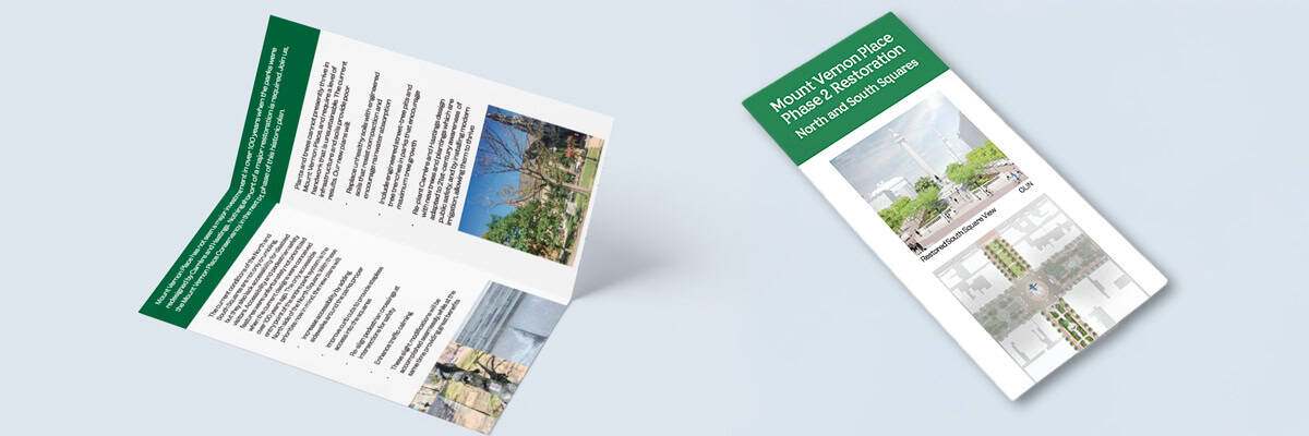 locally printed booklet mailers for year-end donor appeals