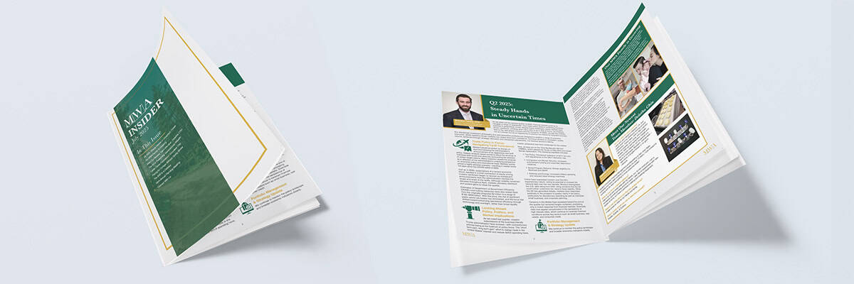 custom printed newsletter mailing