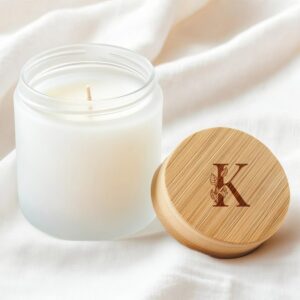 real estate closing gift idea, engraved candle lids