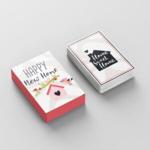 real estate closing gift idea, custom card deck