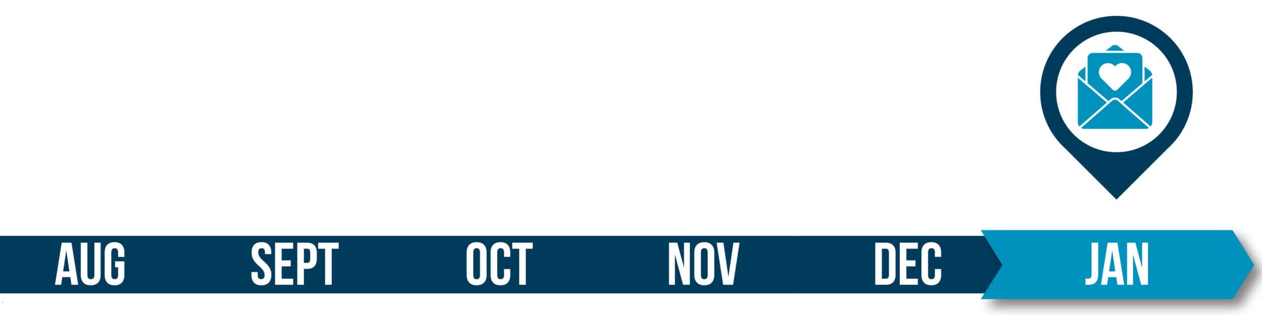 nonprofit appeal fundraising timeline January