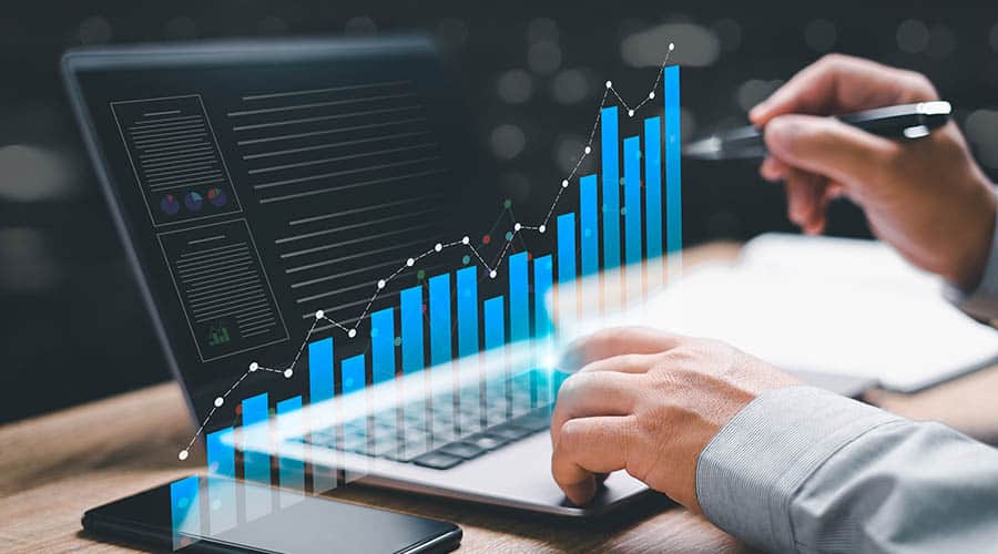 man doing marketing strategy