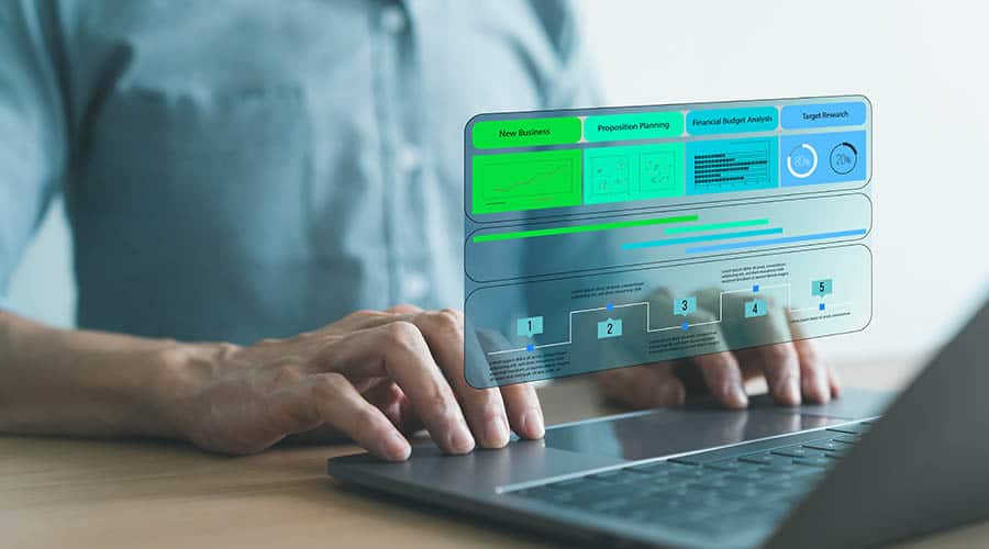 man doing marketing strategy