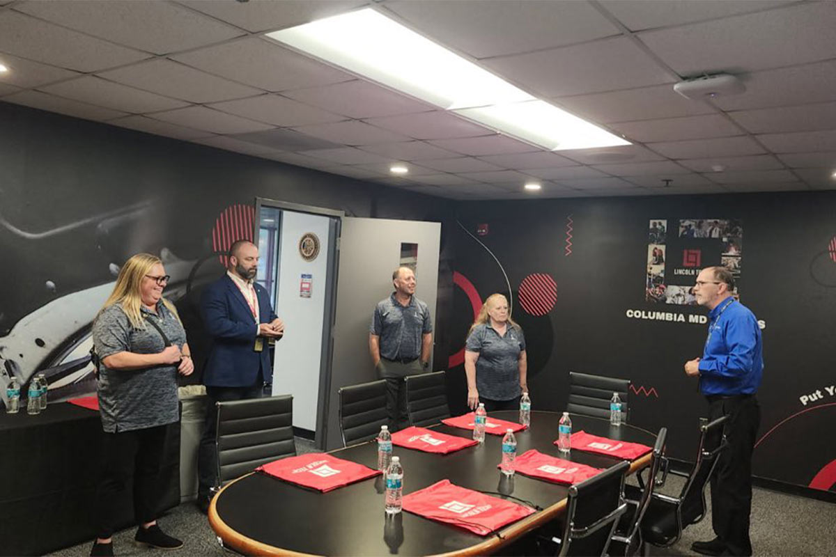 Lincoln Tech invites Strategic Factory CEO, Keith Miller, to accept partnership award