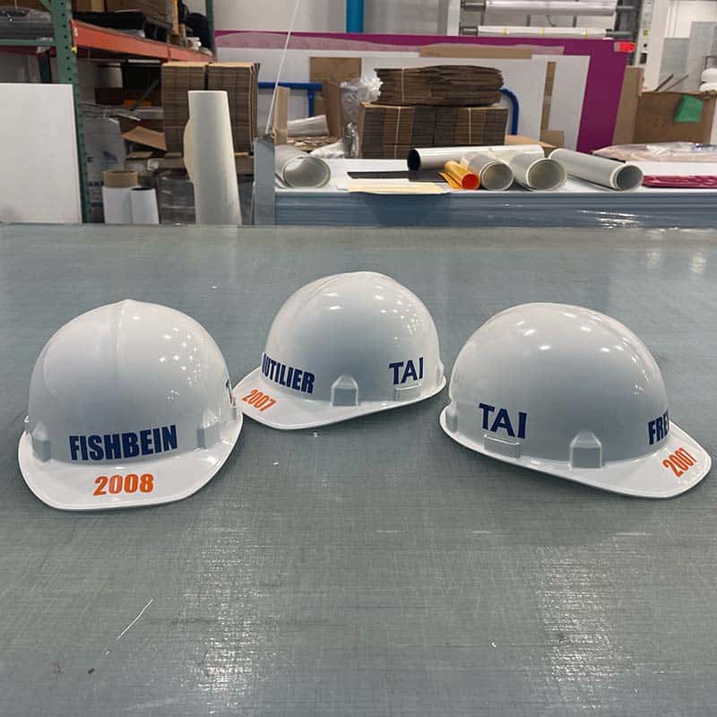 custom branded hard hat safety wear and uniforms