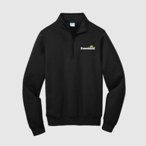 custom branded fleece Quarter-Zip Pullover Sweatshirt