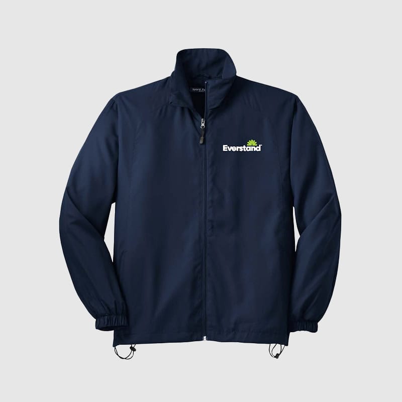 custom branded windbreaker jacket