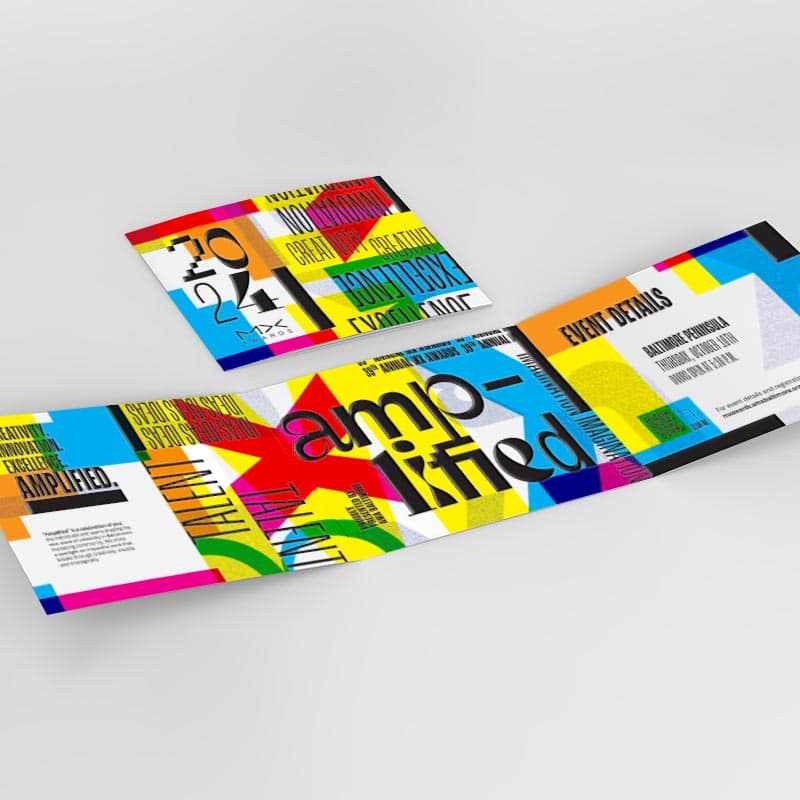 American Marketing Association Invitation Self Mailer