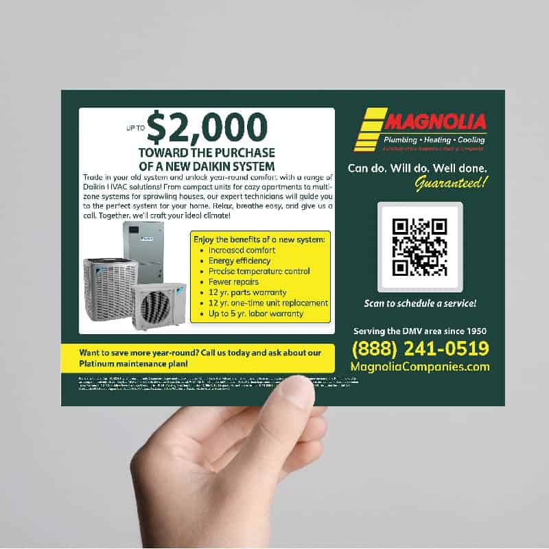 home services direct mail campaign