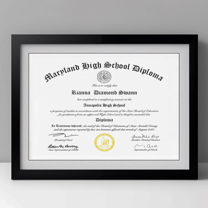 Anne Arundel Public Schools Diplomas