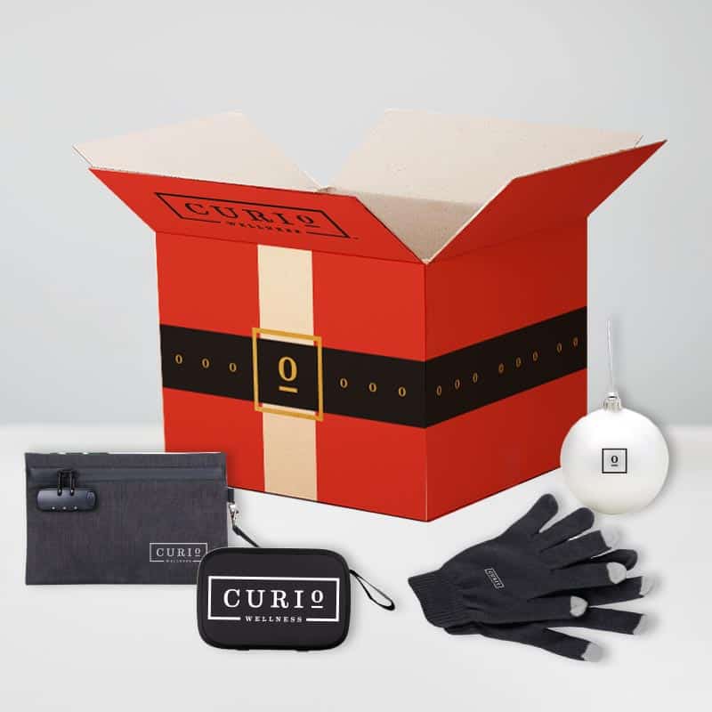 Curio Wellness Holiday Packaging