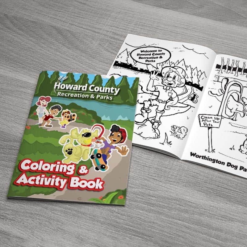 Howard County Recreation & Parks Coloring Book