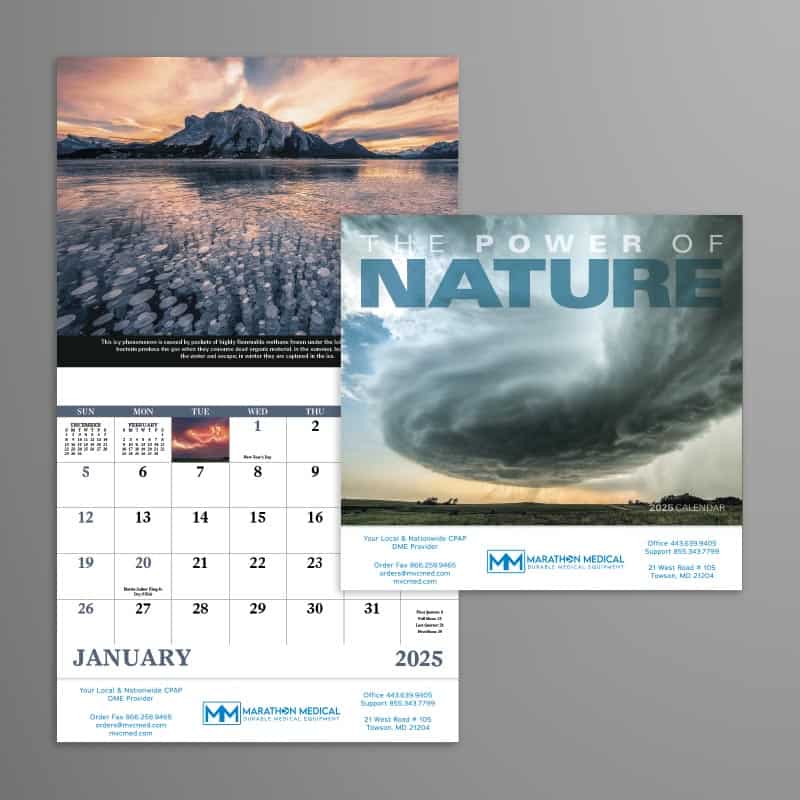 Marathon Medical Picture Calendar