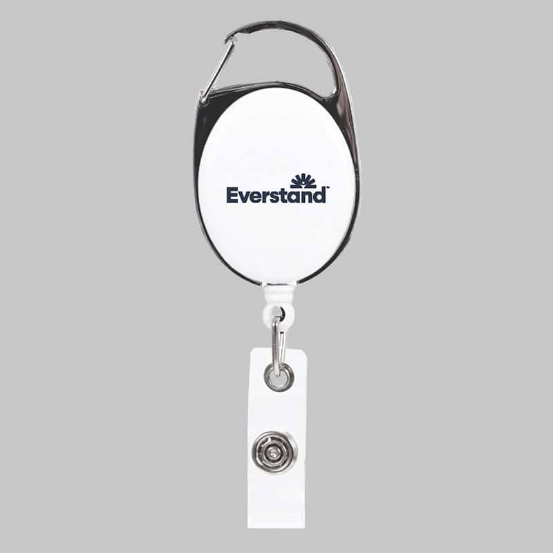branded badge clip