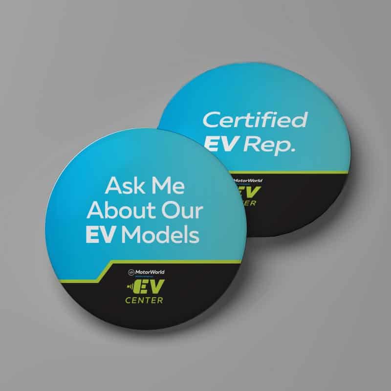 branded promotional buttons