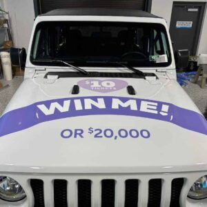 jeep giveaway wrap