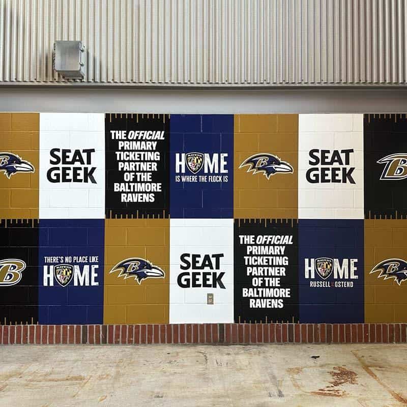 Baltimore Ravens Wall Mural