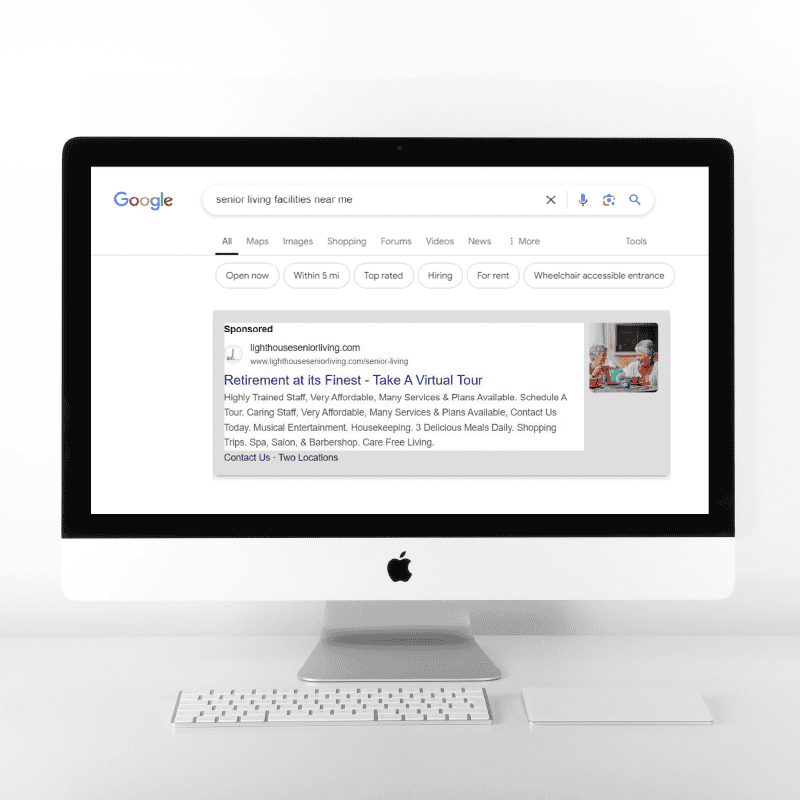 Geofencing Targeted Ad